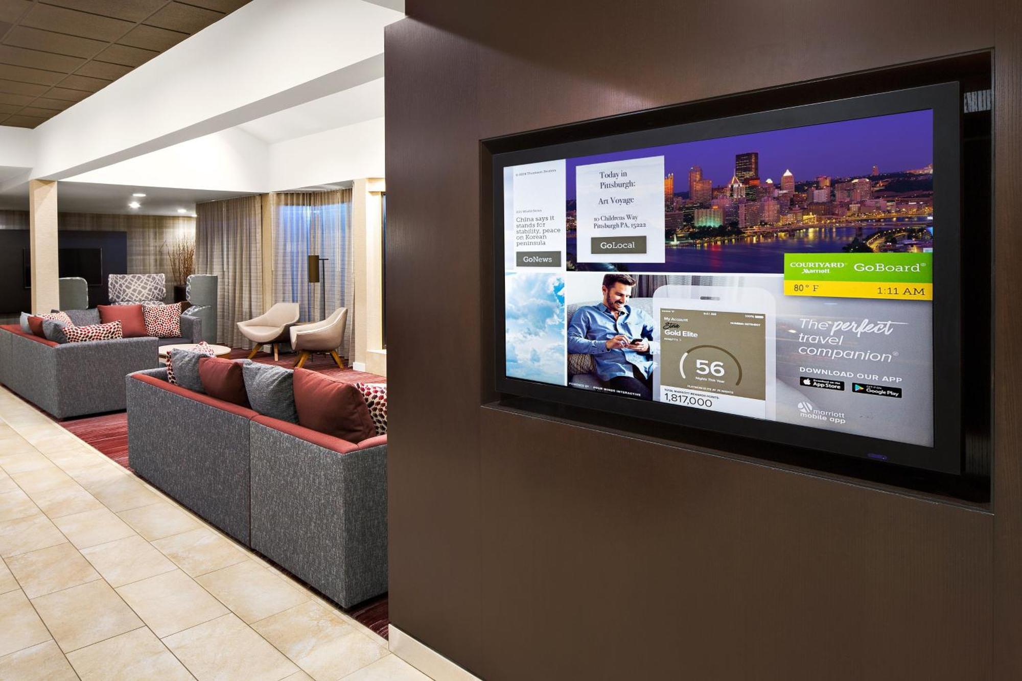 Courtyard By Marriott Pittsburgh Airport Hotel Coraopolis Eksteriør billede